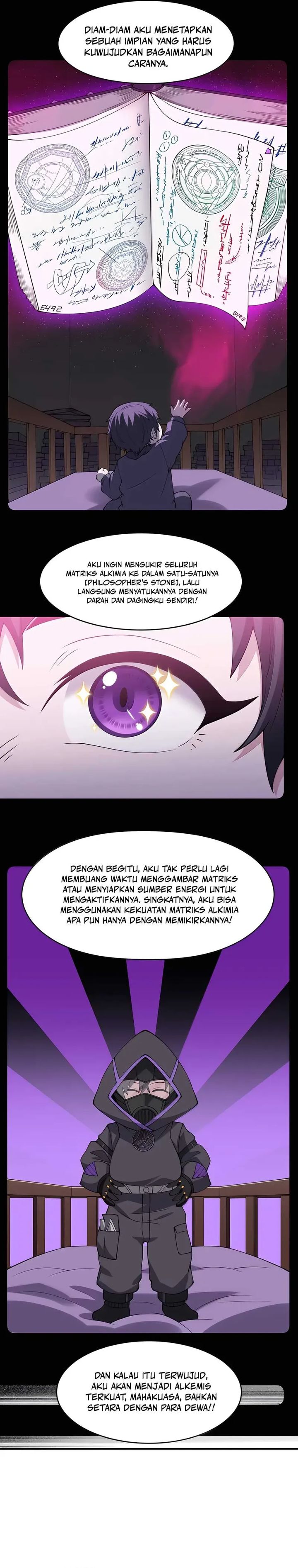 Baca The Evil Alchemist Can't Handle His Own Experiment - Chapter 94 halaman 19
