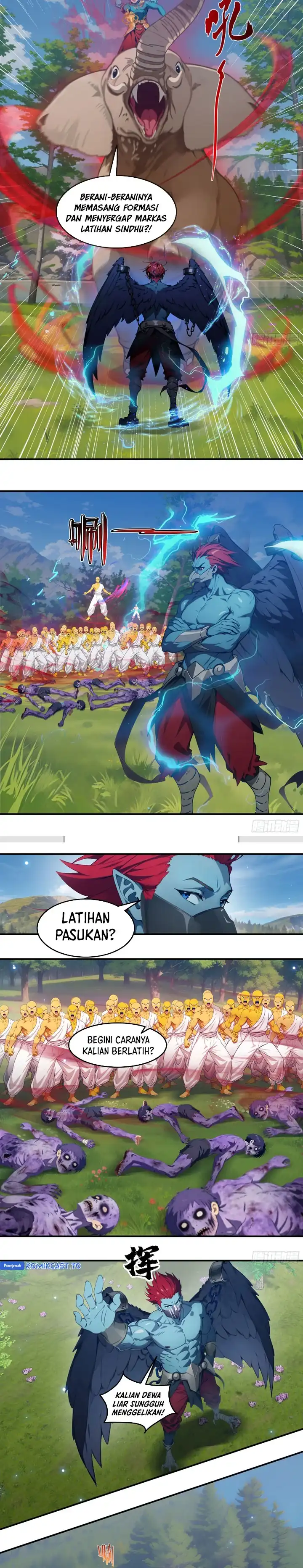 Baca The Evil God Descends, I Own Great Hell - Chapter 107 halaman 6