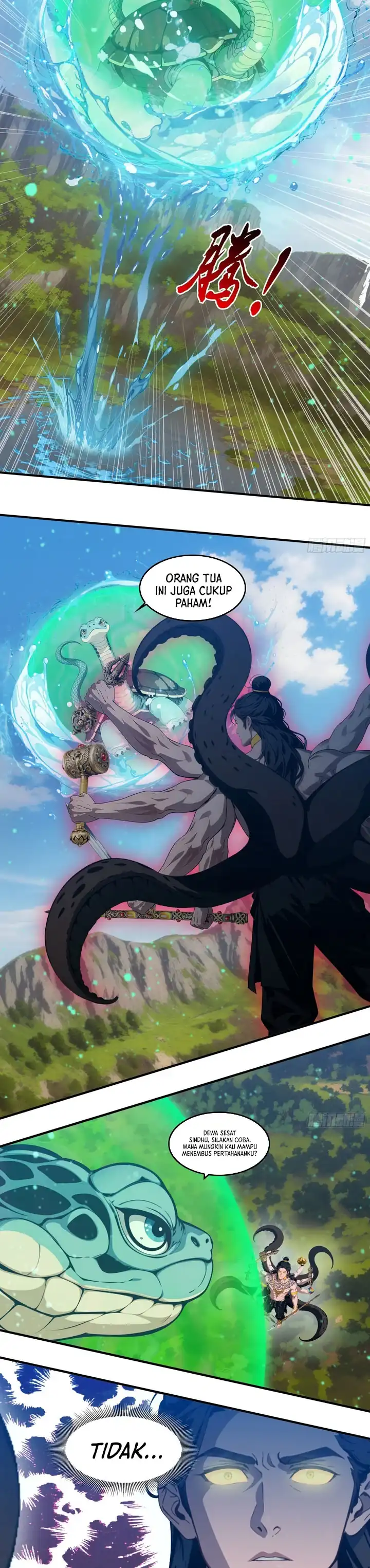 Baca The Evil God Descends, I Own Great Hell - Chapter 110 halaman 3
