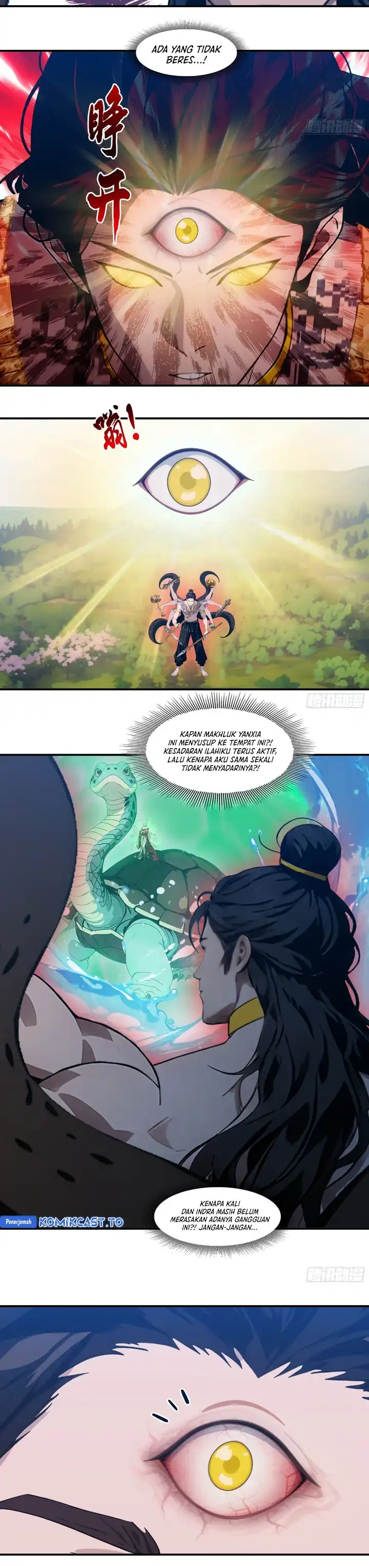 Baca The Evil God Descends, I Own Great Hell - Chapter 110 halaman 4
