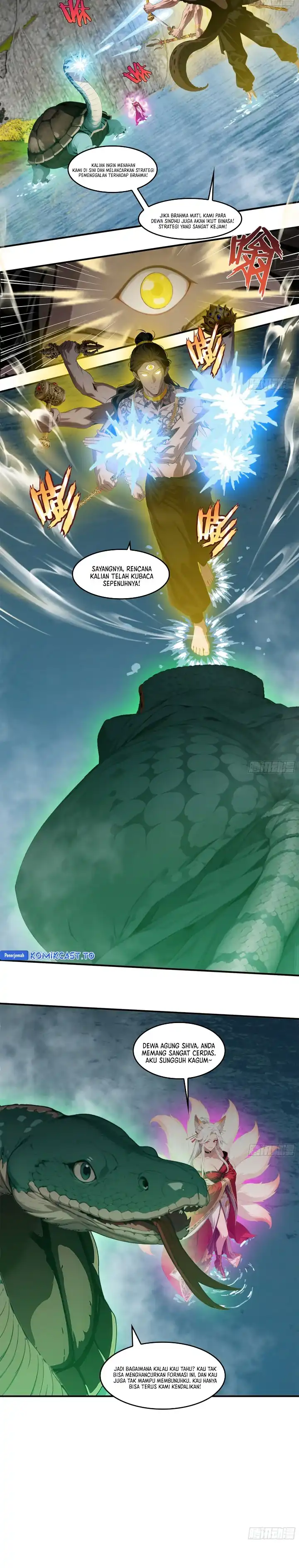 Baca The Evil God Descends, I Own Great Hell - Chapter 110 halaman 9
