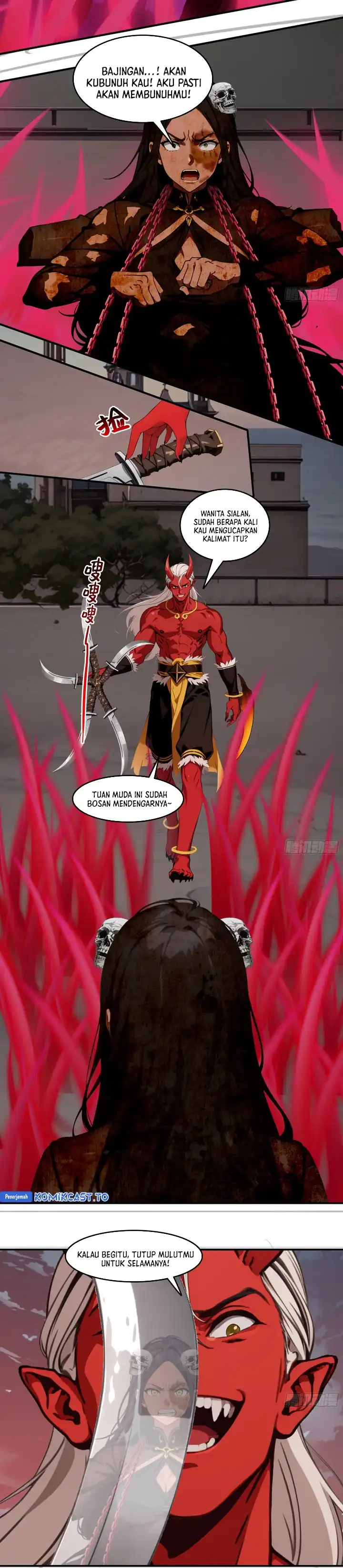 Baca The Evil God Descends, I Own Great Hell - Chapter 111 halaman 6