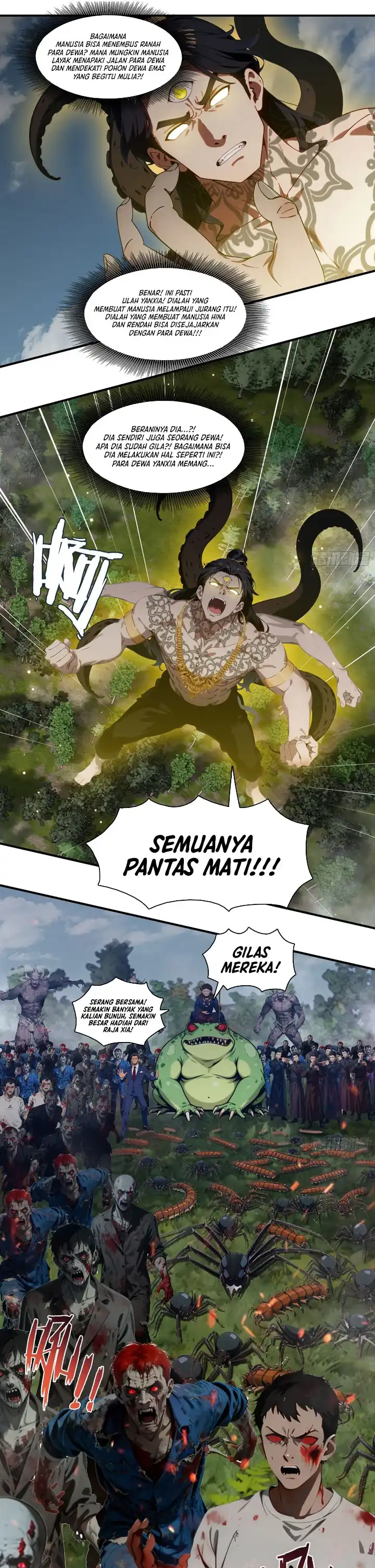 Baca The Evil God Descends, I Own Great Hell - Chapter 112 halaman 5