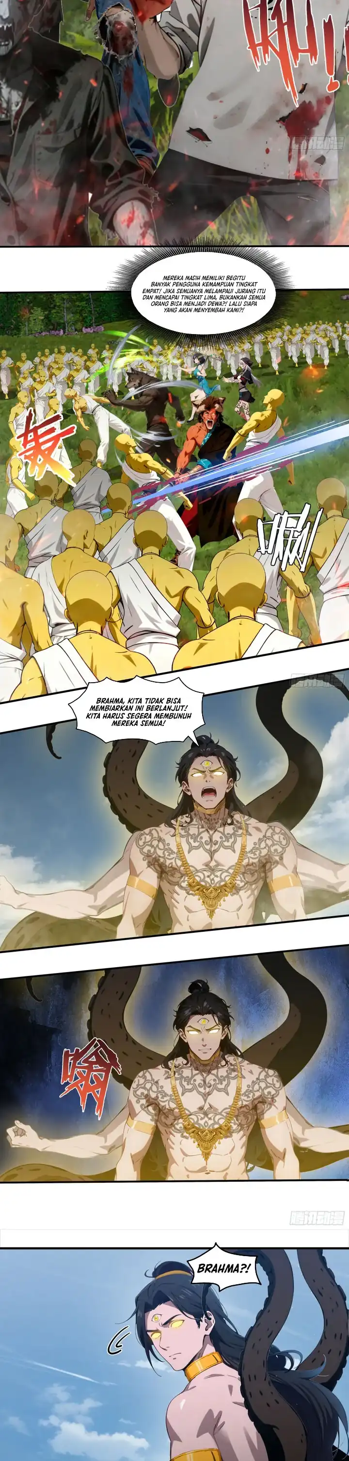 Baca The Evil God Descends, I Own Great Hell - Chapter 112 halaman 6