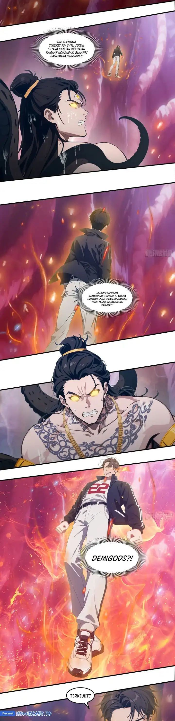 Baca The Evil God Descends, I Own Great Hell - Chapter 113 halaman 5