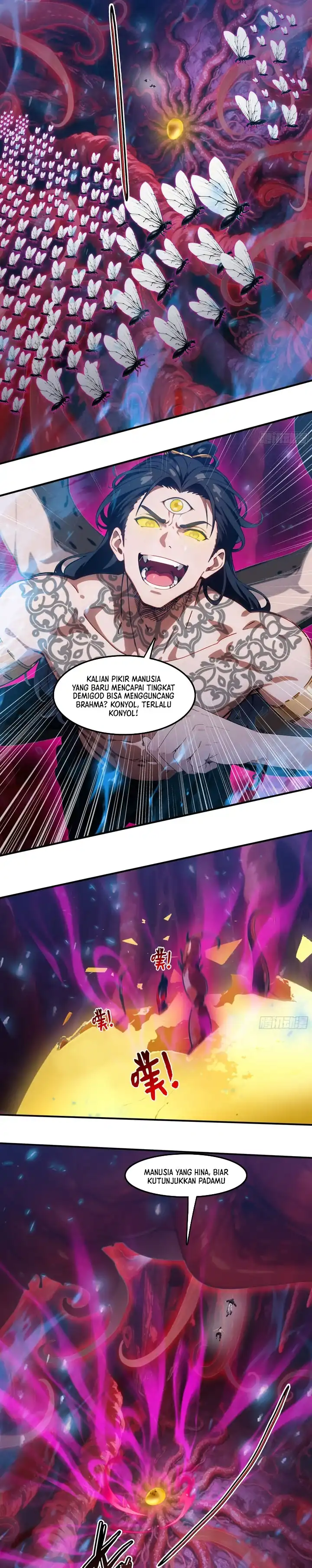 Baca The Evil God Descends, I Own Great Hell - Chapter 113 halaman 8