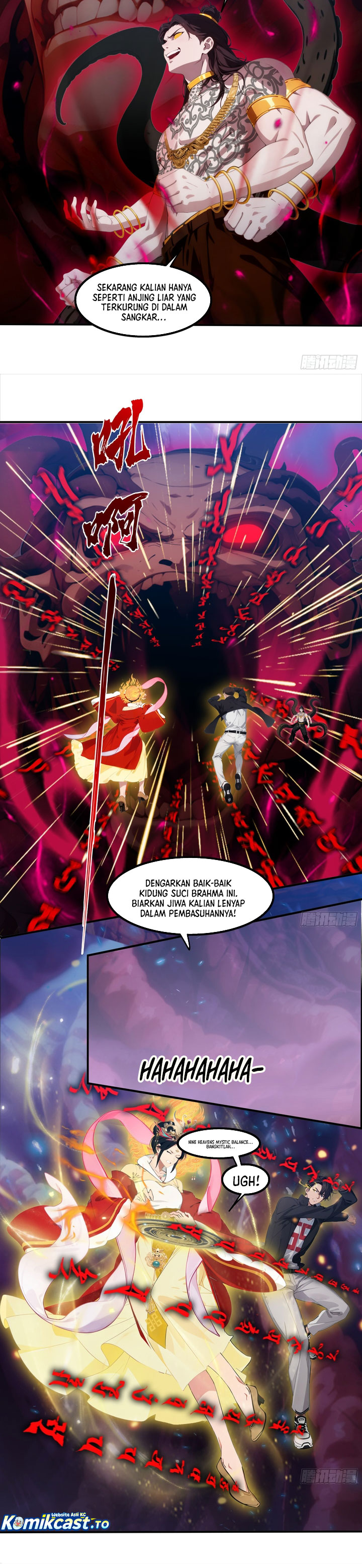 Baca The Evil God Descends, I Own Great Hell - Chapter 116 halaman 10