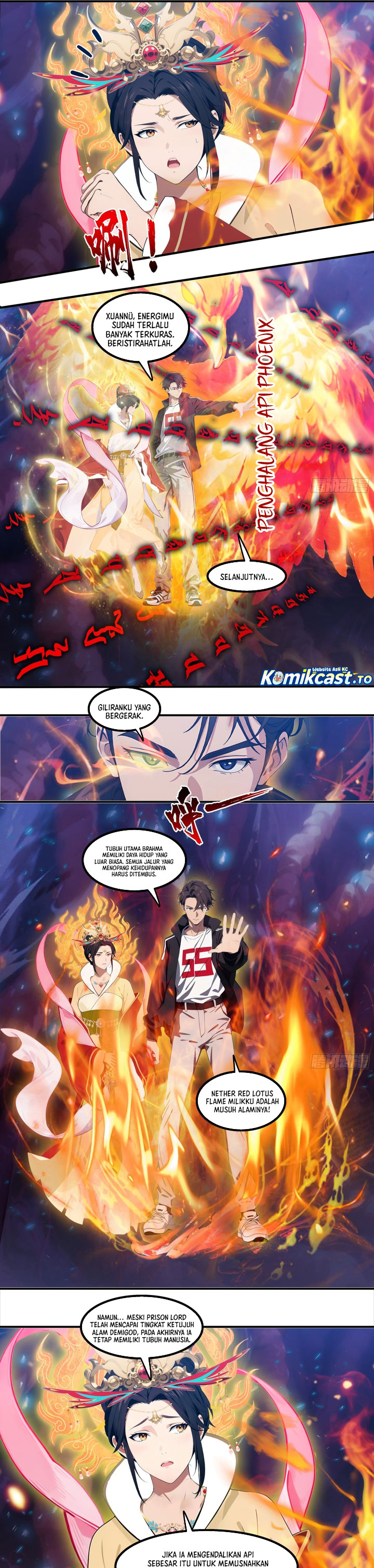 Baca The Evil God Descends, I Own Great Hell - Chapter 116 halaman 11