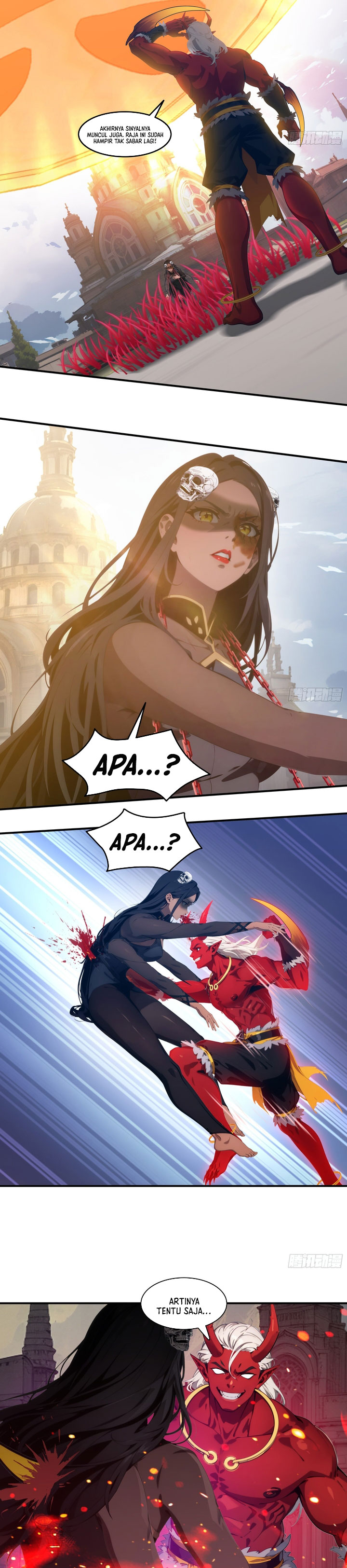 Baca The Evil God Descends, I Own Great Hell - Chapter 117 halaman 5