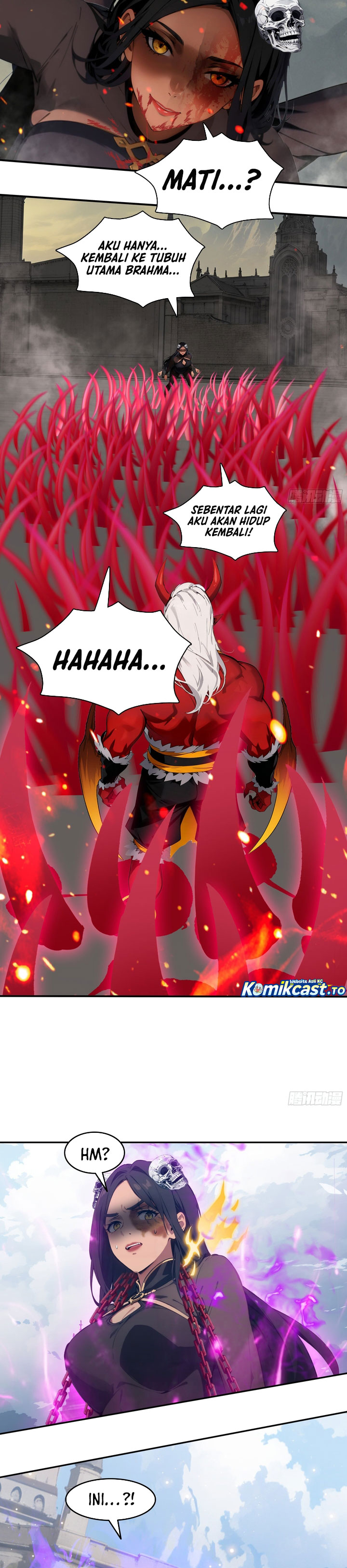 Baca The Evil God Descends, I Own Great Hell - Chapter 117 halaman 7