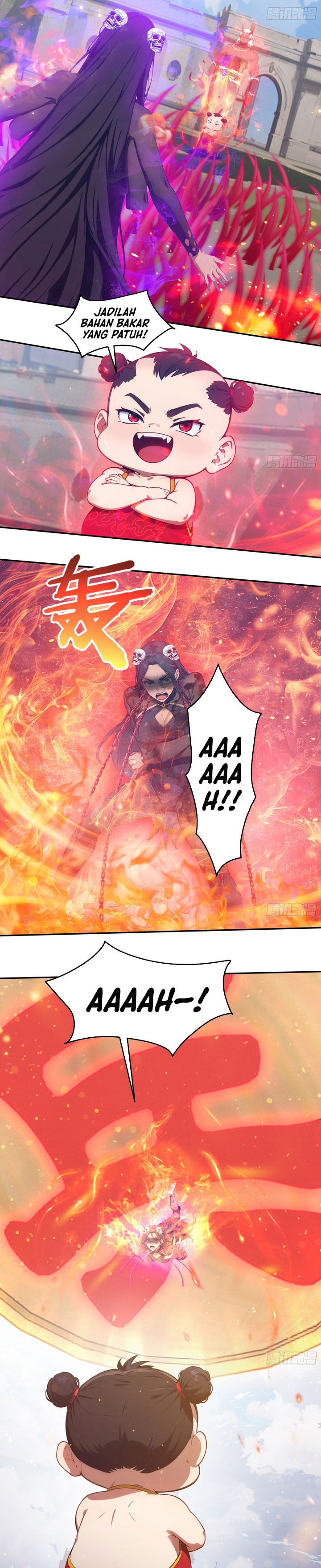 Baca The Evil God Descends, I Own Great Hell - Chapter 117 halaman 8