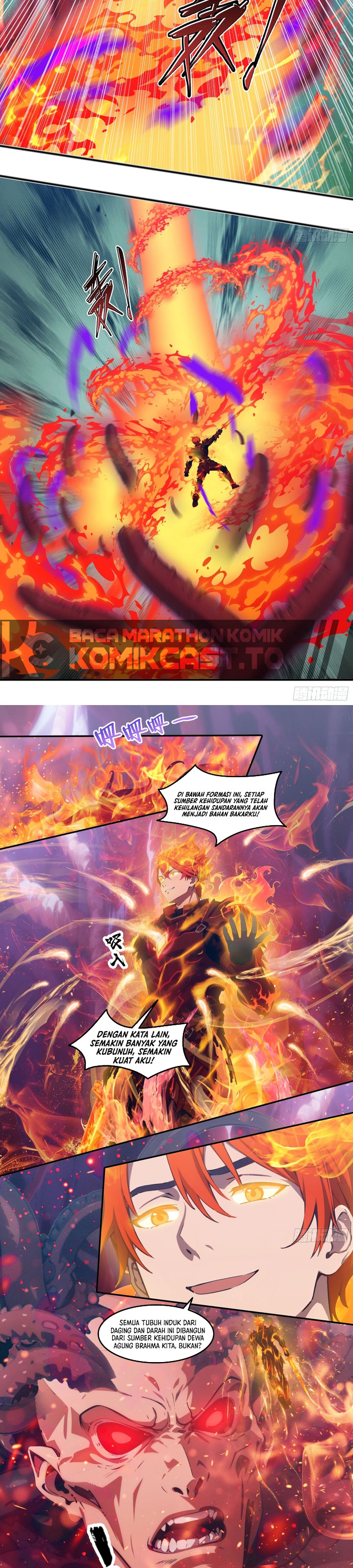 Baca The Evil God Descends, I Own Great Hell - Chapter 118 halaman 12