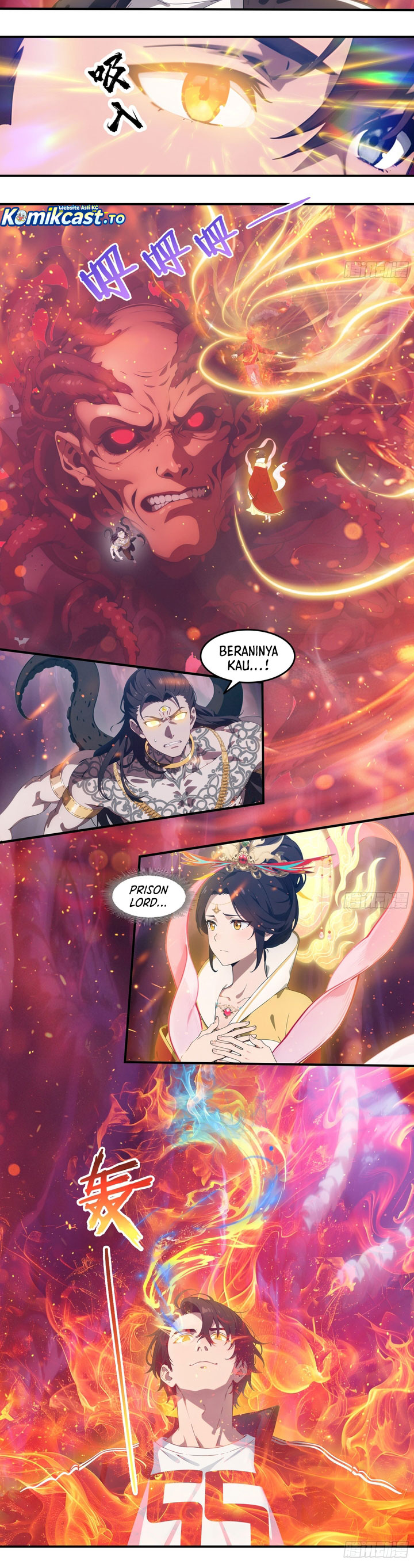 Baca The Evil God Descends, I Own Great Hell - Chapter 118 halaman 7