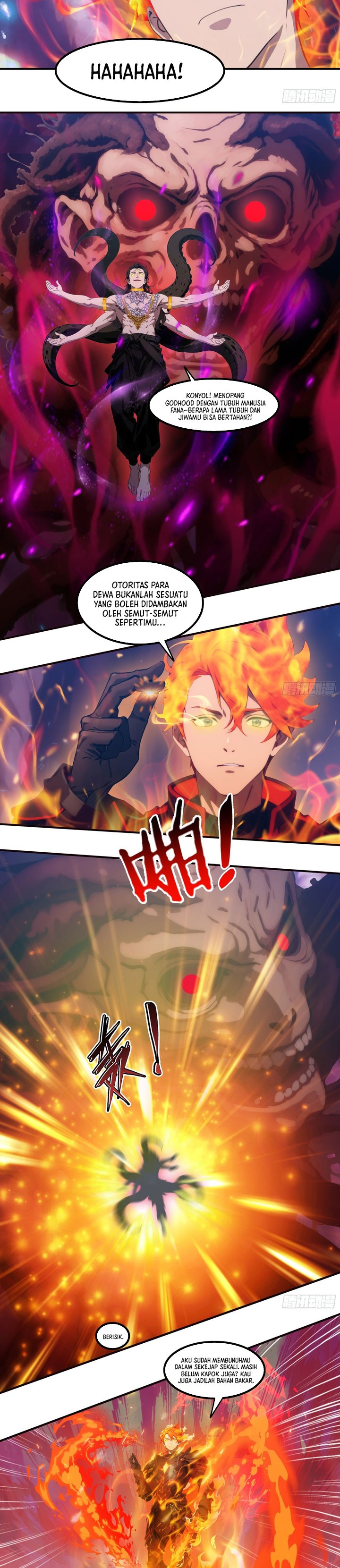Baca The Evil God Descends, I Own Great Hell - Chapter 118 halaman 9