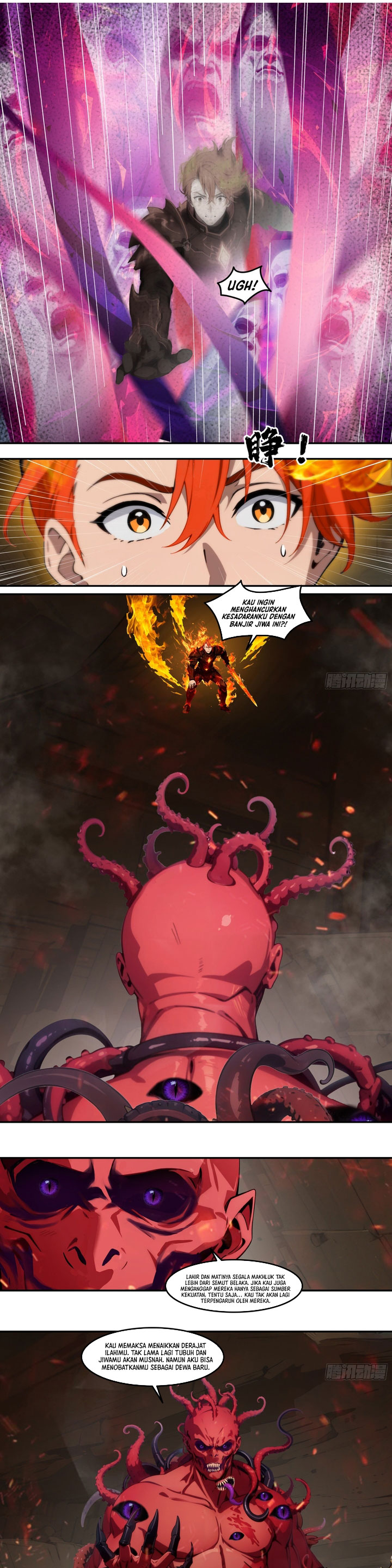 Baca The Evil God Descends, I Own Great Hell - Chapter 119 halaman 8