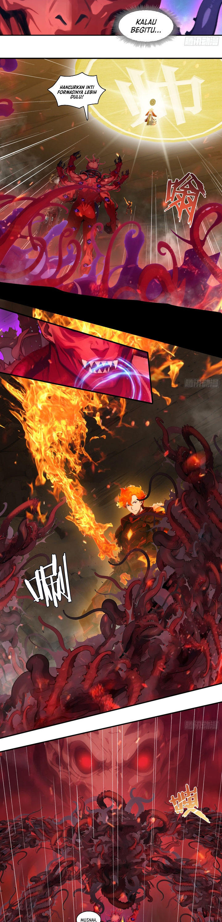 Baca The Evil God Descends, I Own Great Hell - Chapter 120 halaman 3