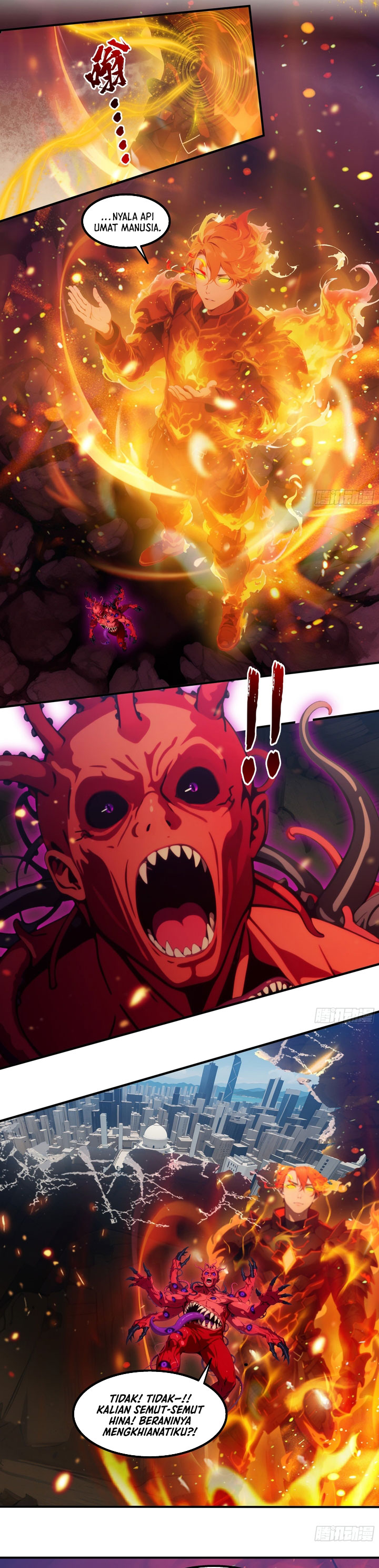 Baca The Evil God Descends, I Own Great Hell - Chapter 121 halaman 5
