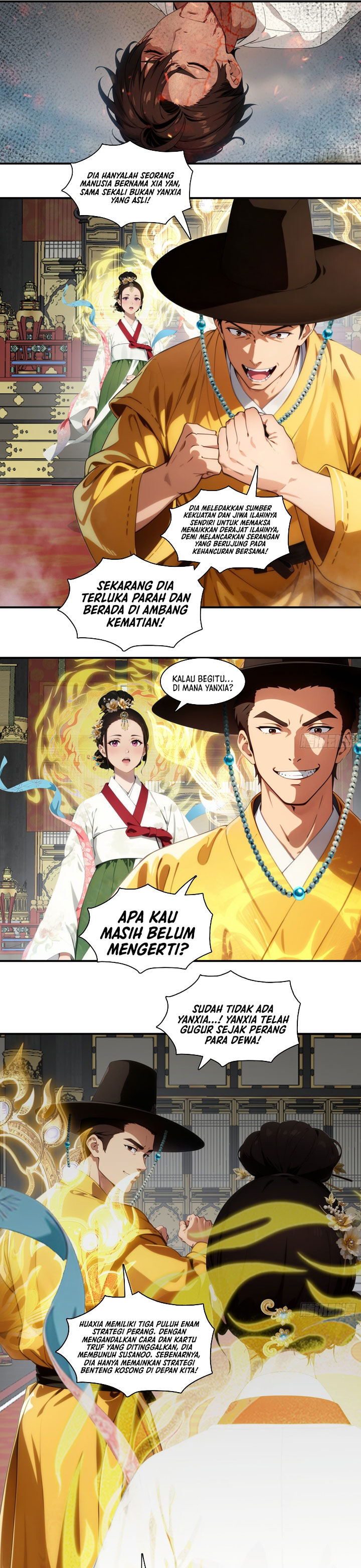 Baca The Evil God Descends, I Own Great Hell - Chapter 122 halaman 11