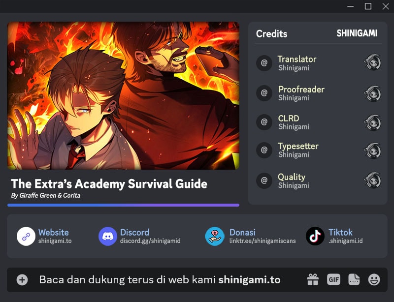 The Extra's Academy Survival Guide Chapter 124 - Page 1