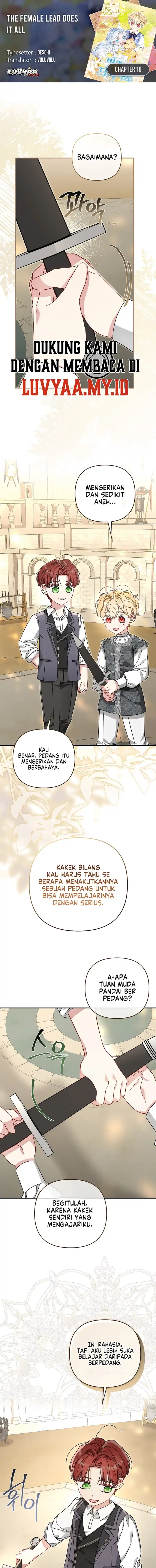 The Female Lead Does It All Chapter 16 - Page 1