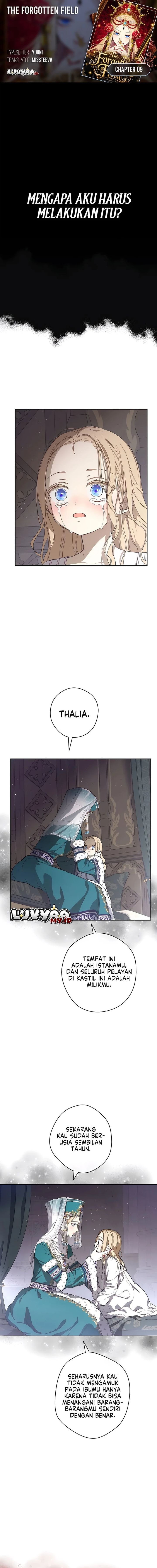 Baca The Forgotten Field - Chapter 9 halaman 1