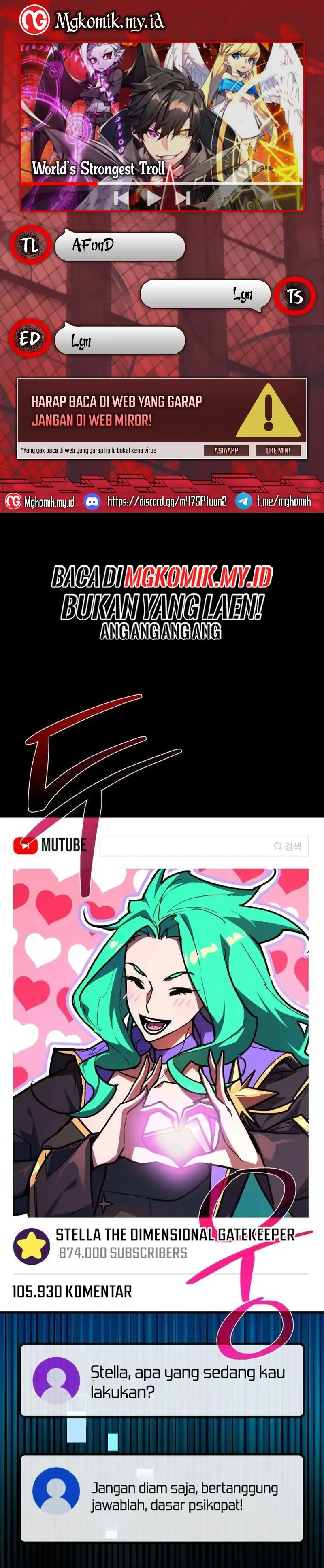 Baca The Game's Top Troll - Chapter 146 halaman 1