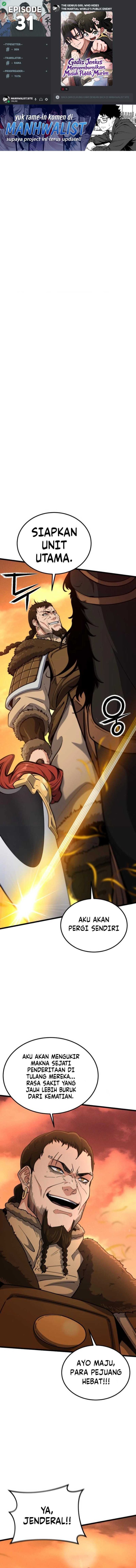 Baca The Genius Girl Who Hides the Martial World’s - Chapter 31 halaman 1