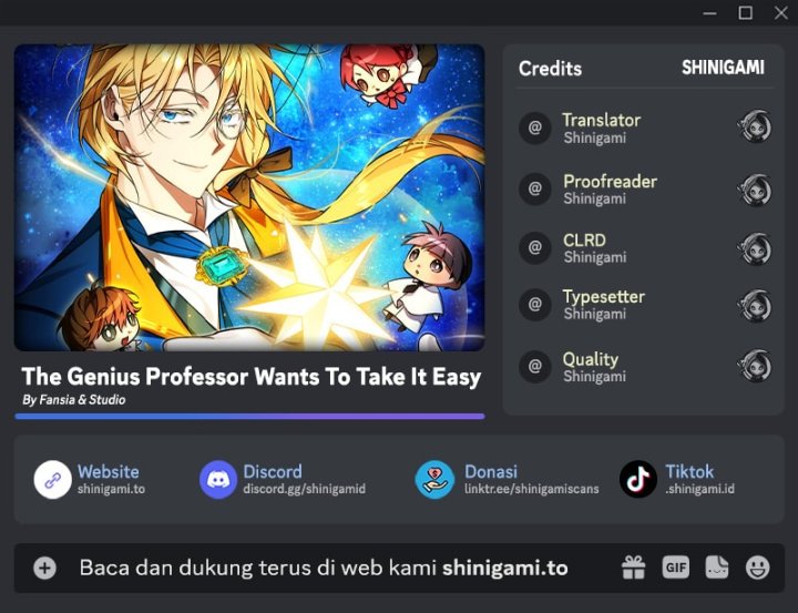 Baca The Genius Professor Wants an Easy Life Chapter 4 Bahasa Indonesia page 6