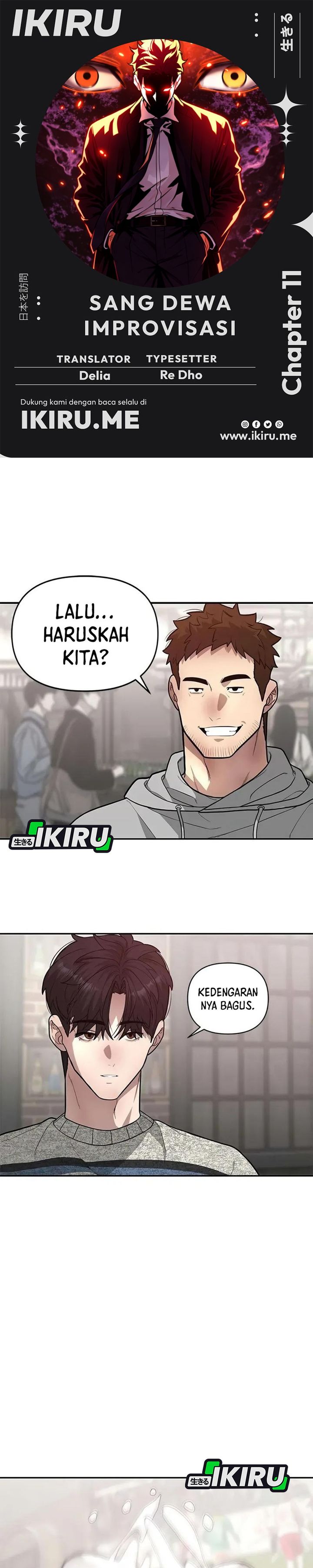Baca The God of Improvisation - Chapter 11 halaman 1