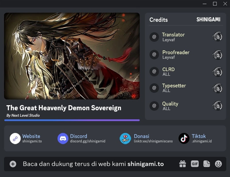 Baca The Great Heavenly Demon Sovereign - Chapter 1 halaman 1