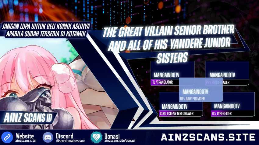 The Great Villain Senior Brother and All of His Yandere Junior Sisters Chapter 0 - Page 1