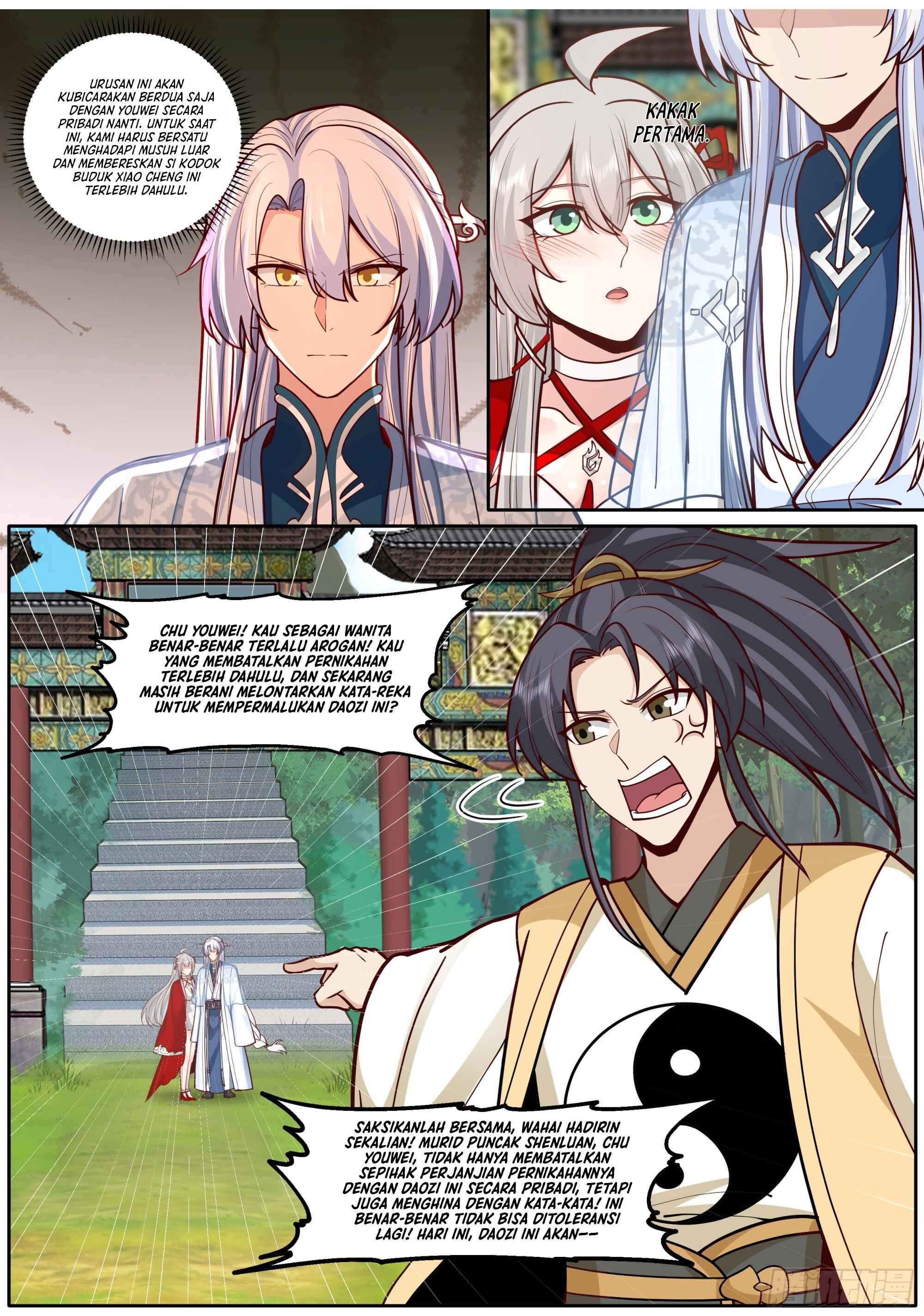 The Great Villain Senior Brother and All of His Yandere Junior Sisters Chapter 183 - Page 8