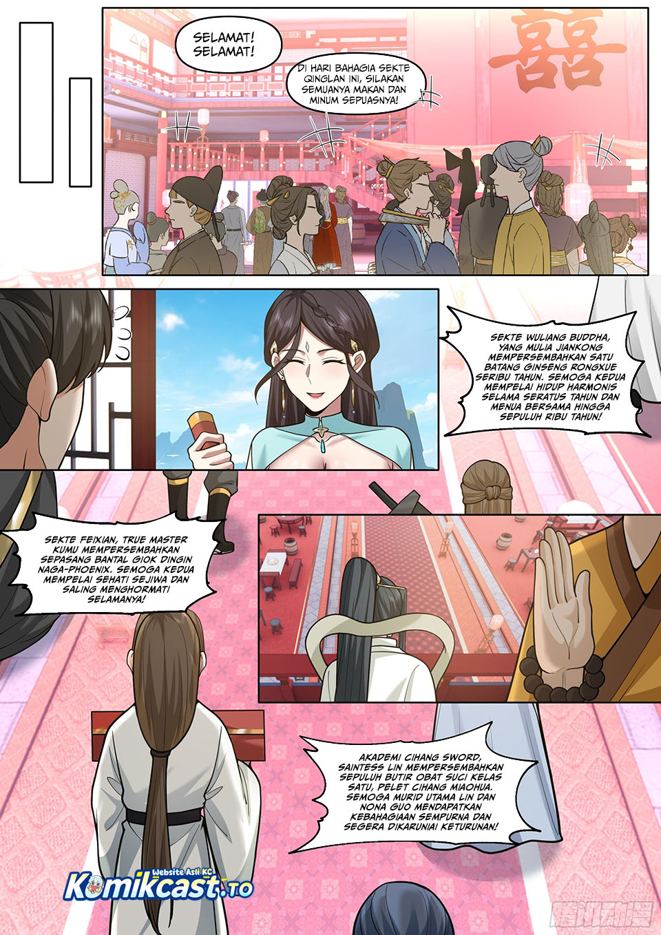 The Great Villain Senior Brother and All of His Yandere Junior Sisters Chapter 192 - Page 9