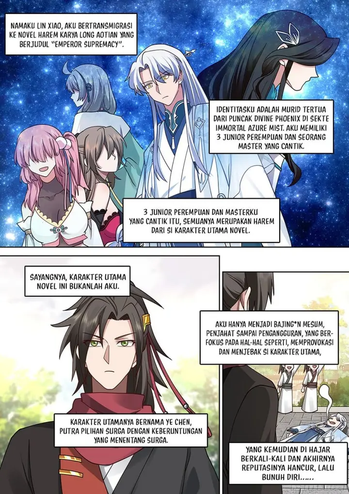 Baca The Great Villain Senior Brother and All of His Yandere Junior Sisters - Chapter 2 halaman 6