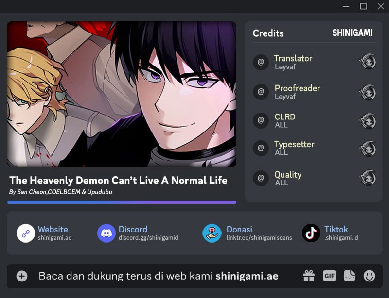 Baca The Heavenly Demon Can’t Live a Normal Life - Chapter 203 halaman 1