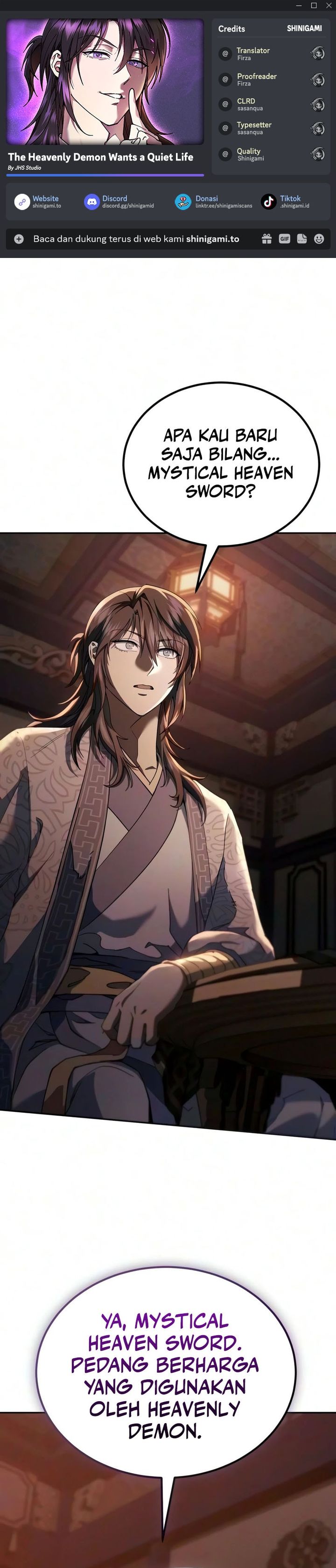 Baca The Heavenly Demon Wants A Quiet Life - Chapter 83 halaman 1