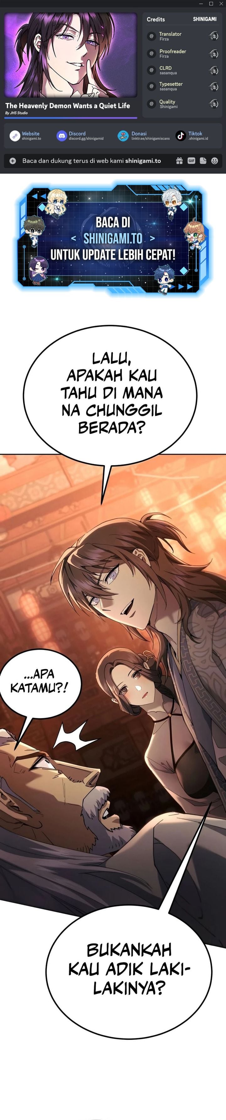Baca The Heavenly Demon Wants A Quiet Life - Chapter 85 halaman 1