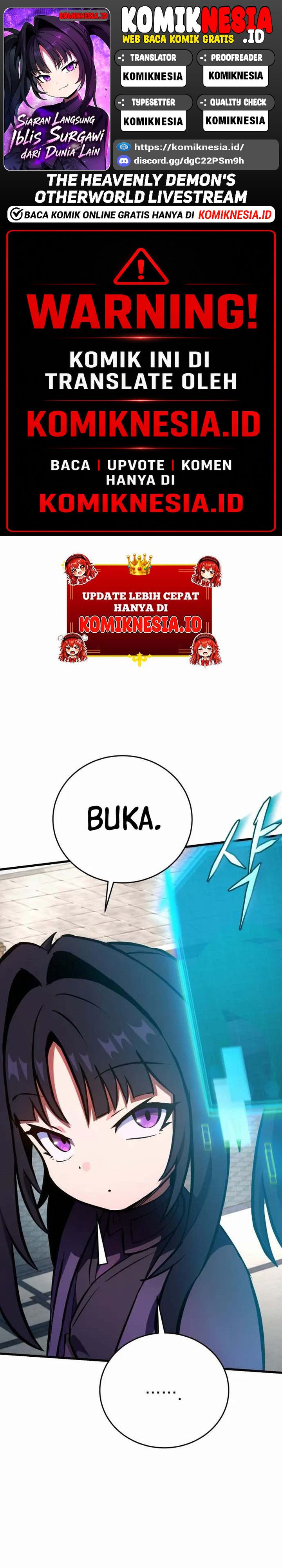 Baca The Heavenly Demon's Otherworld Livestream - Chapter 10 halaman 1