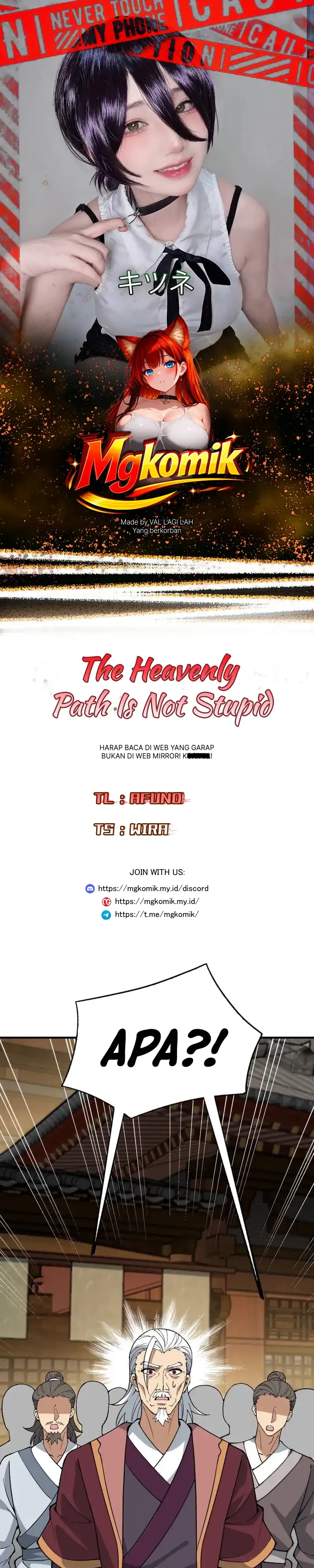 Baca The Heavenly Path Is Not Stupid - Chapter 176 halaman 1