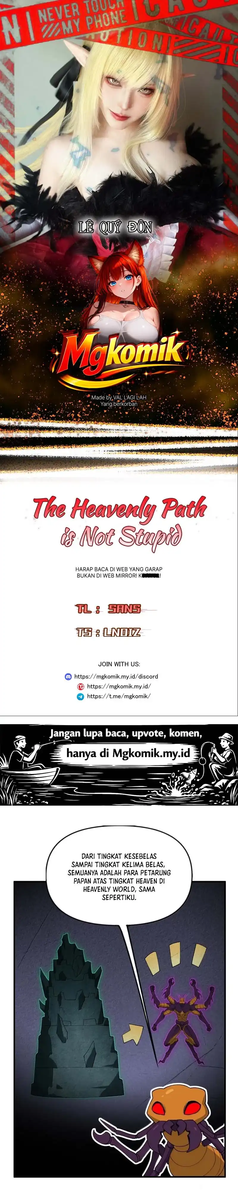 Baca The Heavenly Path Is Not Stupid - Chapter 182 halaman 1