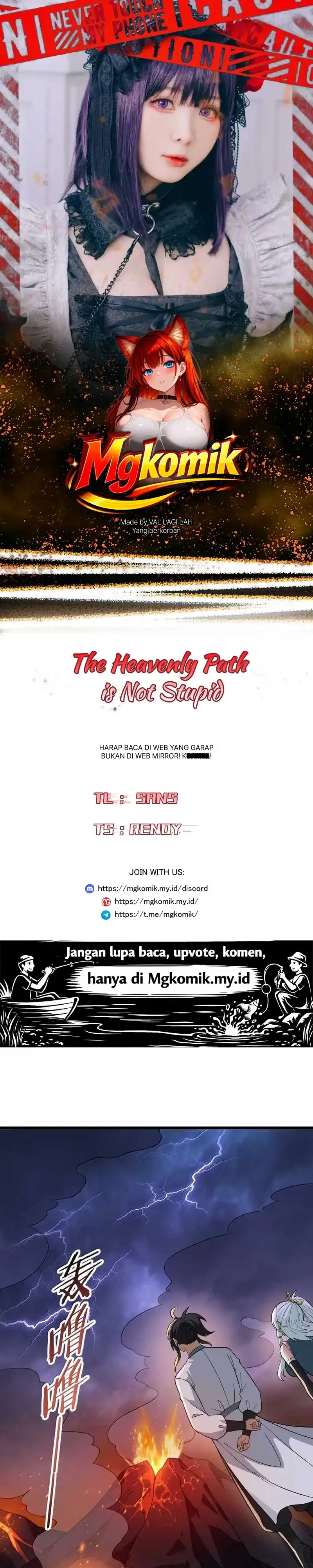Baca The Heavenly Path Is Not Stupid - Chapter 183 halaman 1