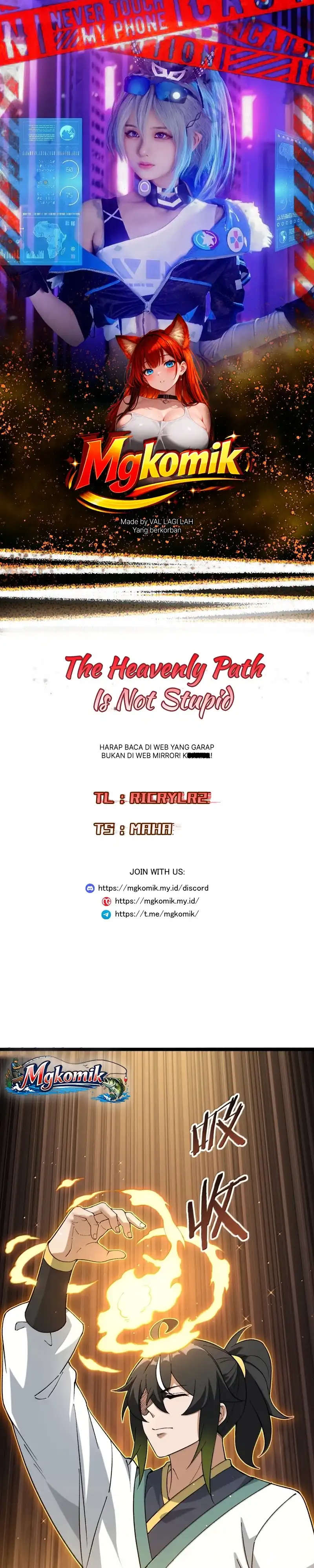Baca The Heavenly Path Is Not Stupid - Chapter 189 halaman 1