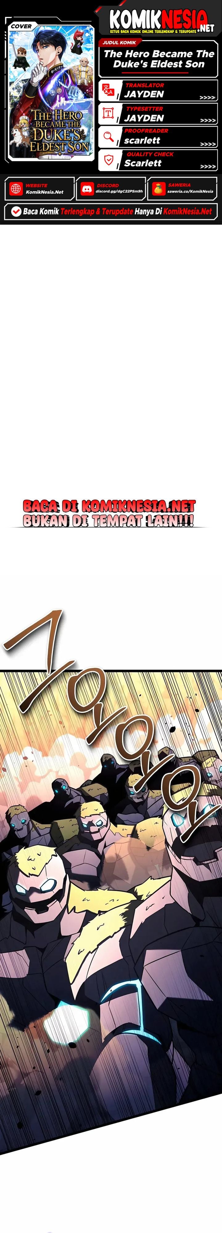 Baca The Hero Became The Duke's Eldest Son - Chapter 66 halaman 1