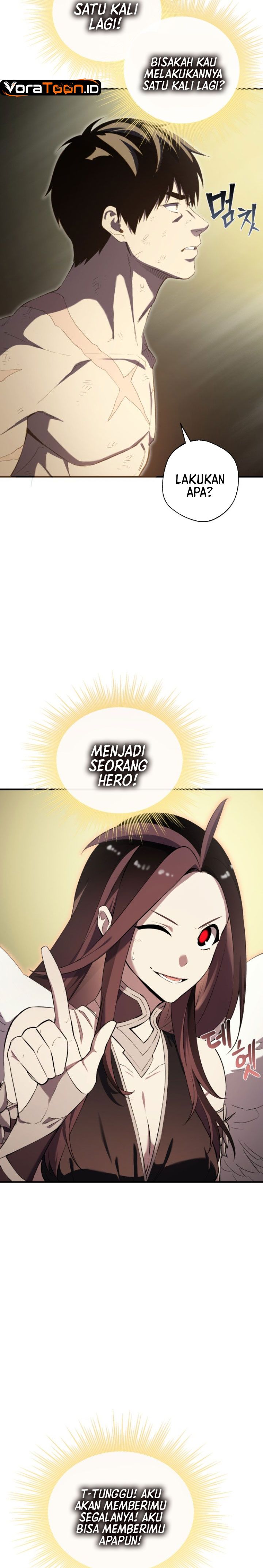 Baca The Hero Can’t Rest Chapter 1 Bahasa Indonesia page 104