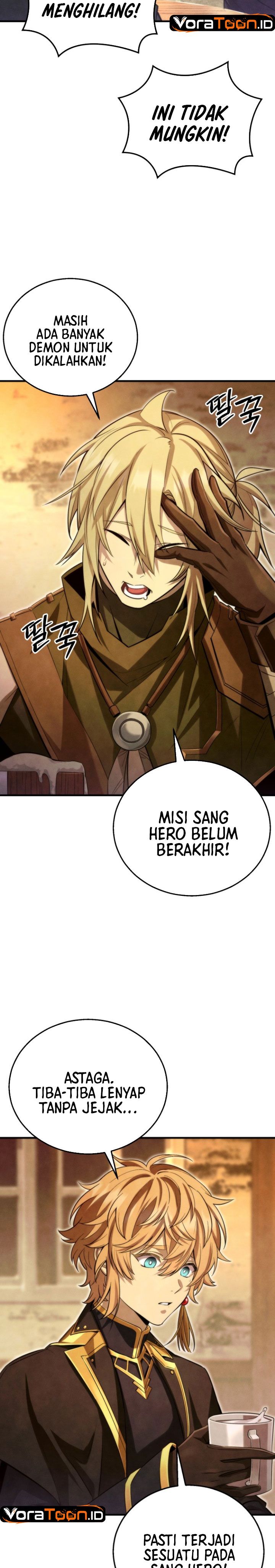 Baca The Hero Can’t Rest Chapter 1 Bahasa Indonesia page 128