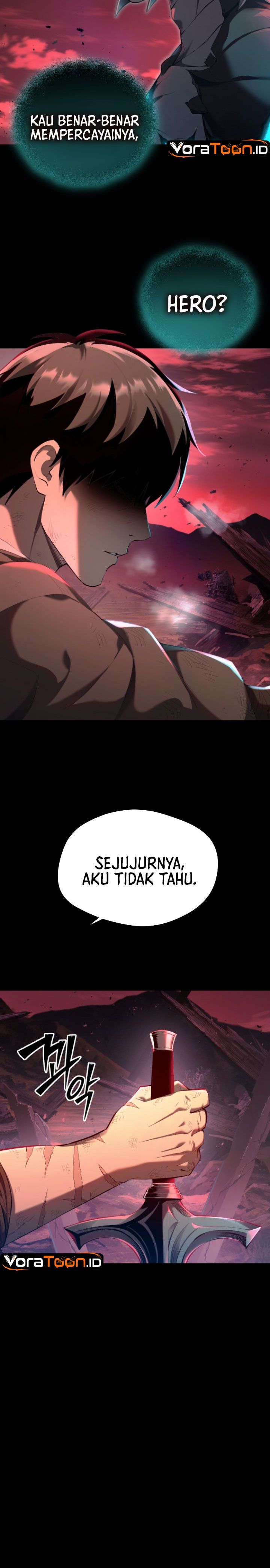 Baca The Hero Can’t Rest Chapter 1 Bahasa Indonesia page 18