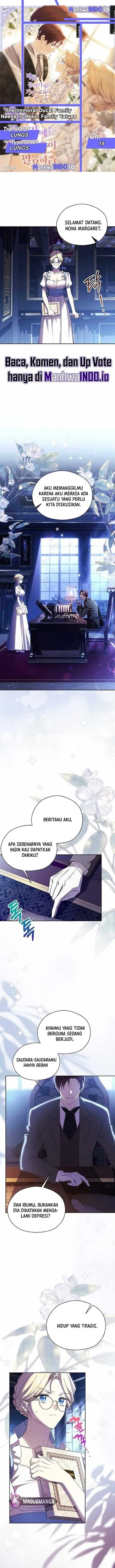 Baca The Immoral Duke Needs to Be Homeschooled - Chapter 15 halaman 1