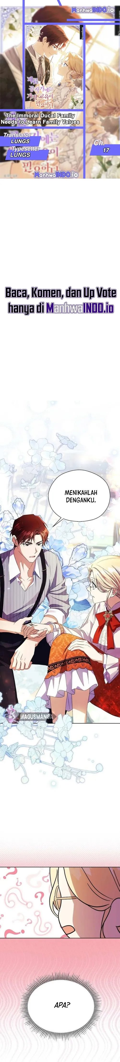 Baca The Immoral Duke Needs to Be Homeschooled - Chapter 17 halaman 1