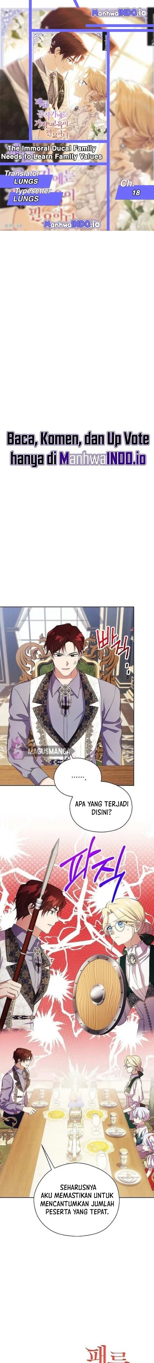 Baca The Immoral Duke Needs to Be Homeschooled - Chapter 18 halaman 1