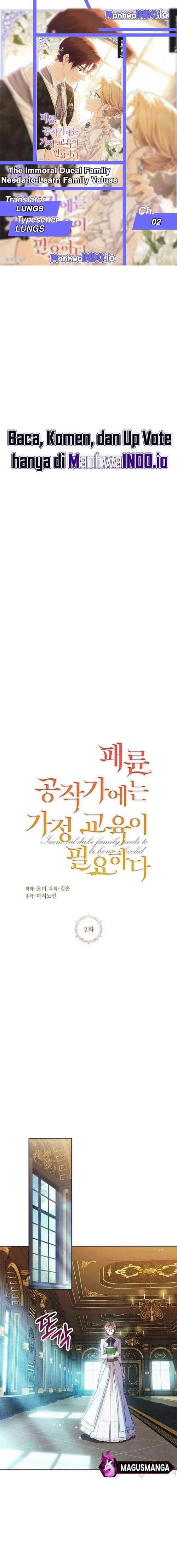 Baca The Immoral Duke Needs to Be Homeschooled - Chapter 2 halaman 1